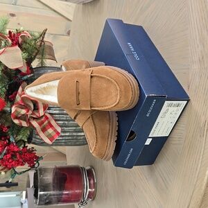 Cole Haan Shearling Lug Loafer NEW